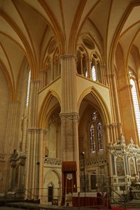 View of the North East Corner of the Choir by French School